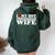 I Love My Hot Trinidadian Wife I Love My Trinidadian Wife Women Oversized Hoodie Back Print Forest