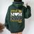 Loving Mom 2024 My Mom Is A Proud 2024 College Graduate Women Oversized Hoodie Back Print Forest