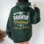 Masters Graduation My Daughter Mastered It Class Of 2024 Women Oversized Hoodie Back Print Forest