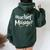 Mischief Manager Teacher Life Mom Dad Women Oversized Hoodie Back Print Forest