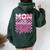 Mom And Dad Of The Birthday Girl Doll Family Party Decor Women Oversized Hoodie Back Print Forest