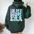 In My Mom Era With Groovy Graphic Cute Mom Women Oversized Hoodie Back Print Forest