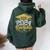 Mom Senior 2024 Proud Mom Of A Class Of 2024 Graduate Mother Women Oversized Hoodie Back Print Forest