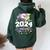 Mom Senior 2024 Proud Mom Of A Class Of 2024 Graduate Mother Women Oversized Hoodie Back Print Forest