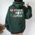 Mother Baby Rn Ob Nurse Women Oversized Hoodie Back Print Forest