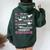 Mummy Strong Trex Dinosaur Mum Son Daughter Mother's Day Women Oversized Hoodie Back Print Forest