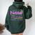 My Nana Loves Me To The Moon And Back Infinity And Beyond Women Oversized Hoodie Back Print Forest