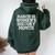 National Woman Day March Is Women's History Month Women Oversized Hoodie Back Print Forest