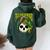 Philodendron House Plant Lover Skull Aroids Head Planter Women Oversized Hoodie Back Print Forest