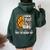 Play Like A Girl Leopard Print Girls Basketball Women Oversized Hoodie Back Print Forest