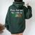 Pray For Me My Wife Is Irish Fun Heritage Women Oversized Hoodie Back Print Forest