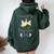 Promoted To Big Sister 2025 With Unicorn For New Baby Shower Women Oversized Hoodie Back Print Forest