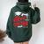 Proud Aunt Of A Class Of 2024 Graduate Graduation 2024 Women Oversized Hoodie Back Print Forest