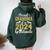 Proud Grandma Of A 2024 Graduate For Family Graduation Women Oversized Hoodie Back Print Forest