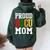 Proud Hbcu Mom For Women Women Oversized Hoodie Back Print Forest