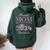 Proud Mom Of A Class Of 2024 Graduate 2024 Graduation Women Oversized Hoodie Back Print Forest