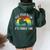 Put Your Gi On It's Cuddle Time Vintage Brazilian Jiu Jitsu Women Oversized Hoodie Back Print Forest