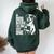 Retro Beer Pun Bar Pub Crawl Party Beer Women Oversized Hoodie Back Print Forest