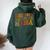 Retro Somebody's Unfiltered Mama Unfiltered Mom Women Oversized Hoodie Back Print Forest