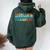 Retro Paddleboarding Vintage Sup Paddle Boarding Women Women Oversized Hoodie Back Print Forest