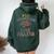Retro Pta Volunrs Love Brains This Is My Scary Mom Dad Women Oversized Hoodie Back Print Forest