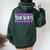 Retro Style Team Taurus Girl April Girl May Man Birthday Women Oversized Hoodie Back Print Forest