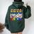 You Are Safe With Me Rainbow Gay Transgender Lgbt Pride Women Oversized Hoodie Back Print Forest