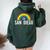 San Diego California Lgbt Gay Pride Rainbow Women Oversized Hoodie Back Print Forest