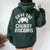 Save The Chubby Unicorns Rhino Rhinoceros Women Women Oversized Hoodie Back Print Forest