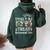 School's Out Forever Retired Teacher Retirement 2024 Women Oversized Hoodie Back Print Forest