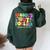 School's Out Forever Retirement 2024 Retired Teacher Summer Women Oversized Hoodie Back Print Forest