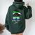 Sierra Leone Girl Women Oversized Hoodie Back Print Forest