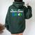 Sierra Leone Queen Women Oversized Hoodie Back Print Forest