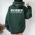 Sorry Not Listening Saying Husband Dad Girls Ns Women Oversized Hoodie Back Print Forest