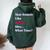 That Sounds Like A Bad Idea What Time Women Oversized Hoodie Back Print Forest
