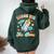Space Lover Teacher Life Back To School Reach For The Stars Women Oversized Hoodie Back Print Forest