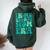 In My Sports Mom Era Groovy Mom Life Mama Happy Mother's Day Women Oversized Hoodie Back Print Forest