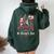 St Georges Day Outfit Idea For & Novelty English Flag Women Oversized Hoodie Back Print Forest