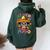 Sugar Skull Cinco De Mayo For Mexican Party Women Oversized Hoodie Back Print Forest