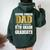 Super Proud Dad Of An Awesome 8Th Grade Graduate 2024 2025 Women Oversized Hoodie Back Print Forest