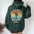 Surely Not Everybody Was Kung Fu Fighting Retro Vintage Women Oversized Hoodie Back Print Forest