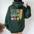 Testing Testing 123 Cute Rock The Test Day Teacher Student Women Oversized Hoodie Back Print Forest