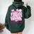 Testing Day Rock The Test Motivational For Teacher Student Women Oversized Hoodie Back Print Forest