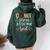 Testing Days Teacher Donut Stress Just Do Your Best Women Oversized Hoodie Back Print Forest