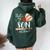 That's My Son Out There Baseball Mama Mom Women Oversized Hoodie Back Print Forest