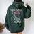 Three Things I Wish A Would Female Girl Sarcasm Women Oversized Hoodie Back Print Forest