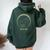 Total Solar Eclipse Horse Lover April 8 2024 Totality Women Oversized Hoodie Back Print Forest