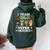 I Train Pre-K Superheroes Back To School Teacher Gif Women Oversized Hoodie Back Print Forest