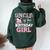 Uncle Of The Birthday Girl Farm Cow Daddy Papa 1St Women Oversized Hoodie Back Print Forest