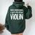Never Underestimate A Girl Who Plays Violin Player Women Oversized Hoodie Back Print Forest